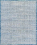 8x10 Ft Blue Gabbeh Rug - Hand Knotted Ghazni Wool Rug