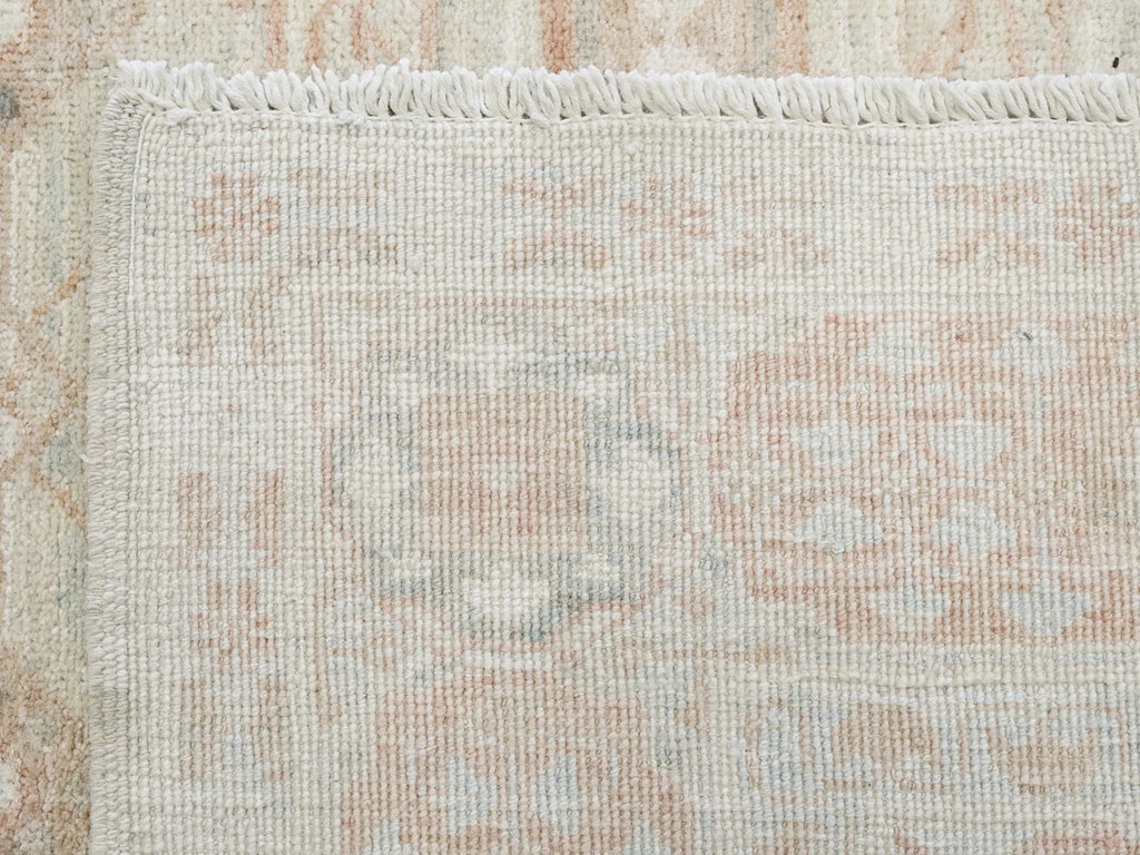 4x6 Ft Beige Heriz Rug - Handmade Vintage Oriental Rug