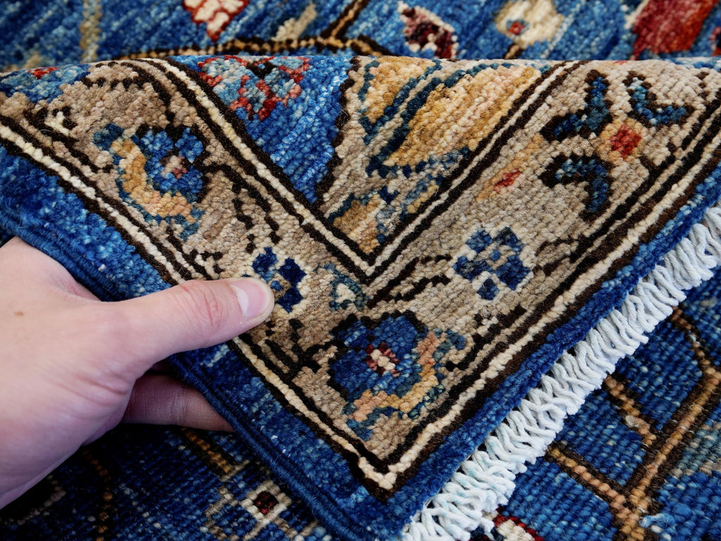 3x5 Ft Blue Bidjar Rug - Handmade Afghan Area Rug