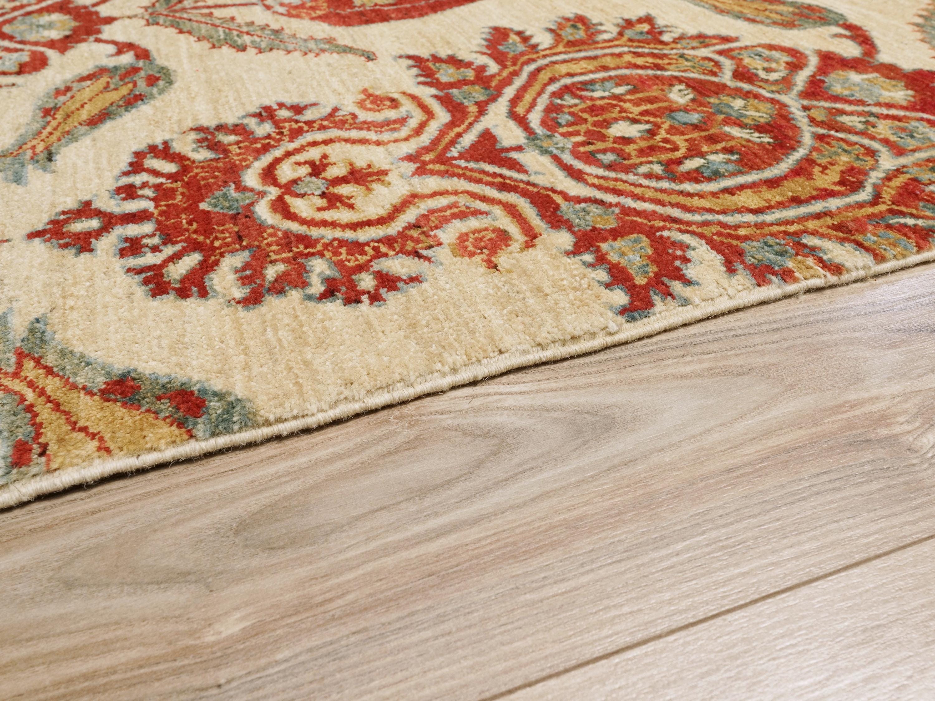 5x8 Ft Red & Beige Bidjar Rug - Afghan Oriental Area Rug