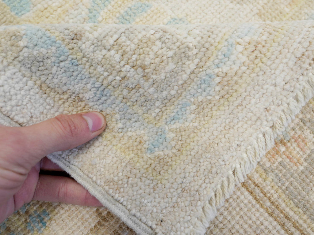 9x12 Ft Light Brown Oushak Rug - Handmade Area Rug