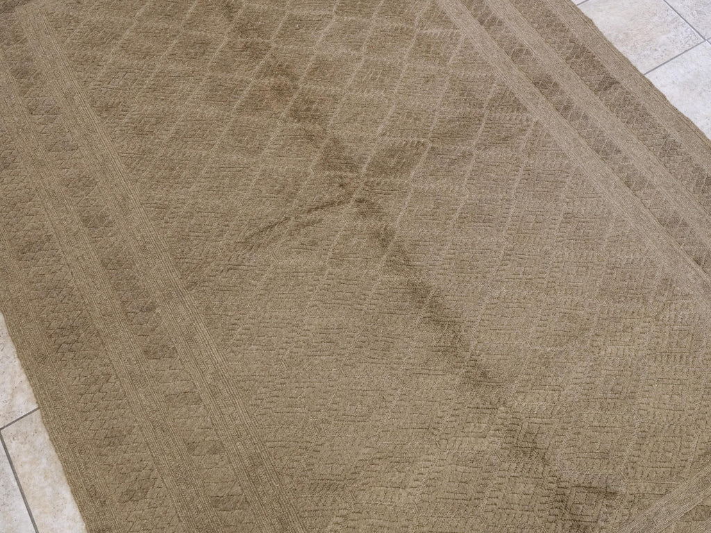 6x9 FT Vintage Tribal Kilim Rug - Hand Knotted Wool Area Rug