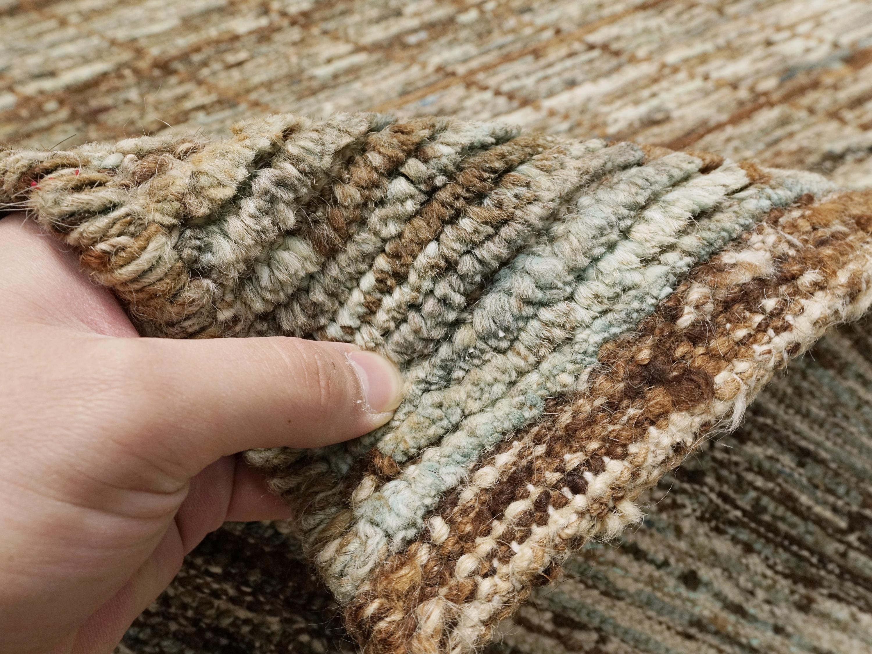 6x8 Ft Hand Knotted Moroccan Rug - Handmade Afghan Wool Rug