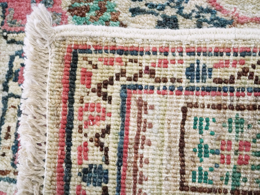 2x3 Ft Pink & Beige Mamluk Rug - Oriental Accent Rug