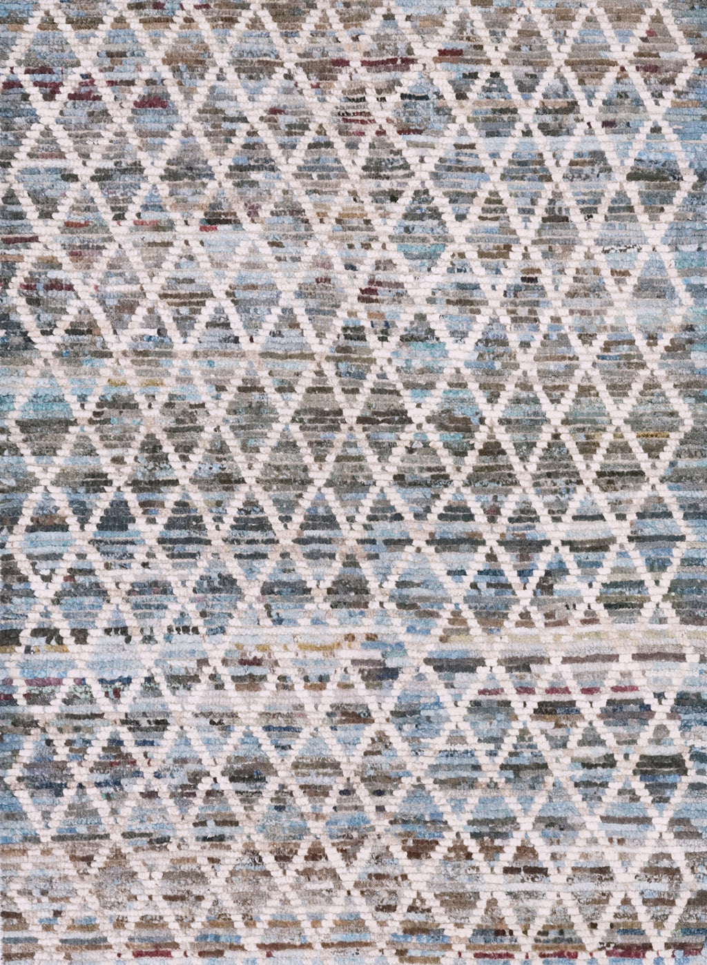 3x4 Ft Moroccan Rug - Hand Knotted Area Rug