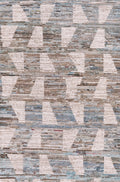 3x5 Ft Blue Moroccan Rug - Hand Knotted Area Rug