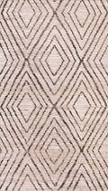 3x6 Ft Beige Moroccan Rug - Hand Knotted Area Rug