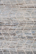 4x6 Ft Blue Moroccan Rug - Hand Knotted Wool Area Rug