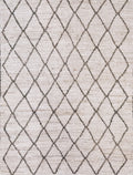 3x4 Ft Beige Moroccan Rug - Hand Knotted Area Rug
