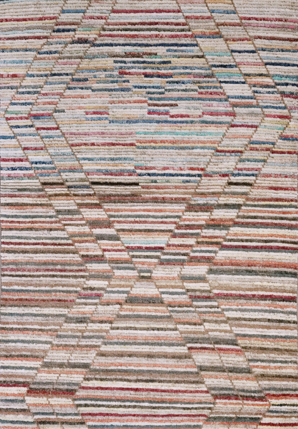 3x5 Ft Moroccan Rug - Hand Knotted Area Rug