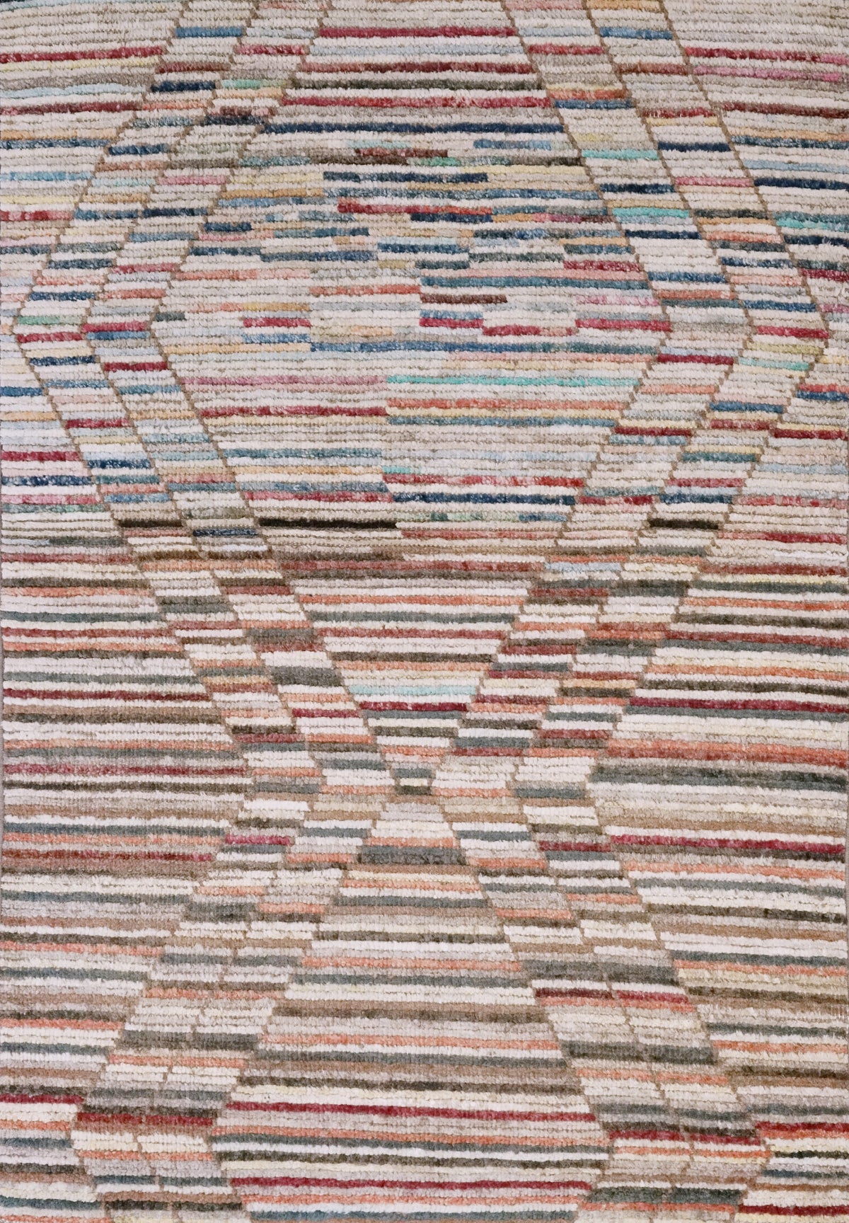 3x5 Ft Moroccan Rug - Hand Knotted Area Rug