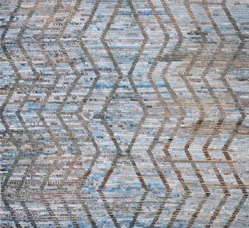 3x4 Ft Moroccan Rug - Hand Knotted Area Rug