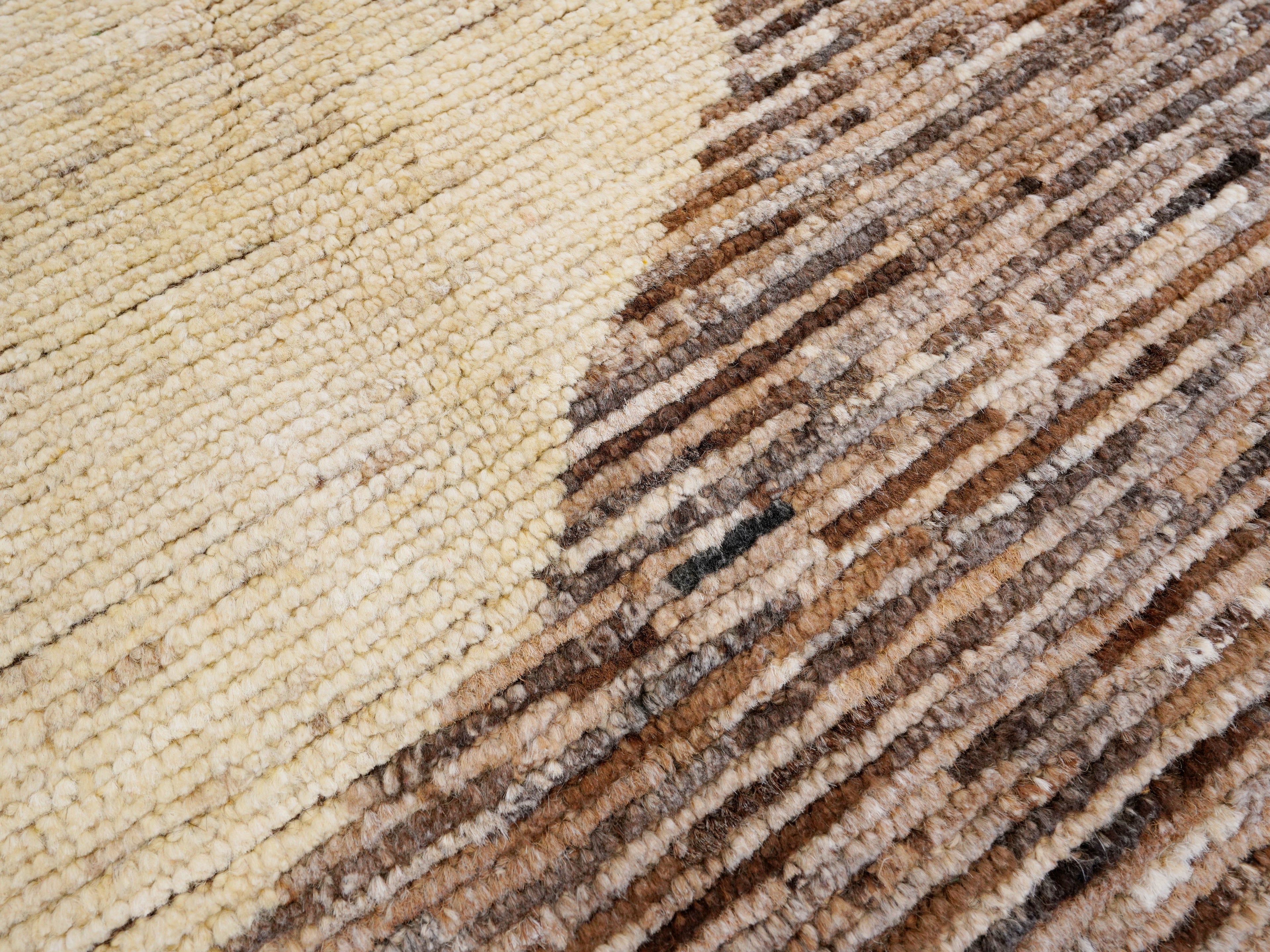 8x10 Ft Abstract Moroccan Rug - Hand Knotted Area Rug