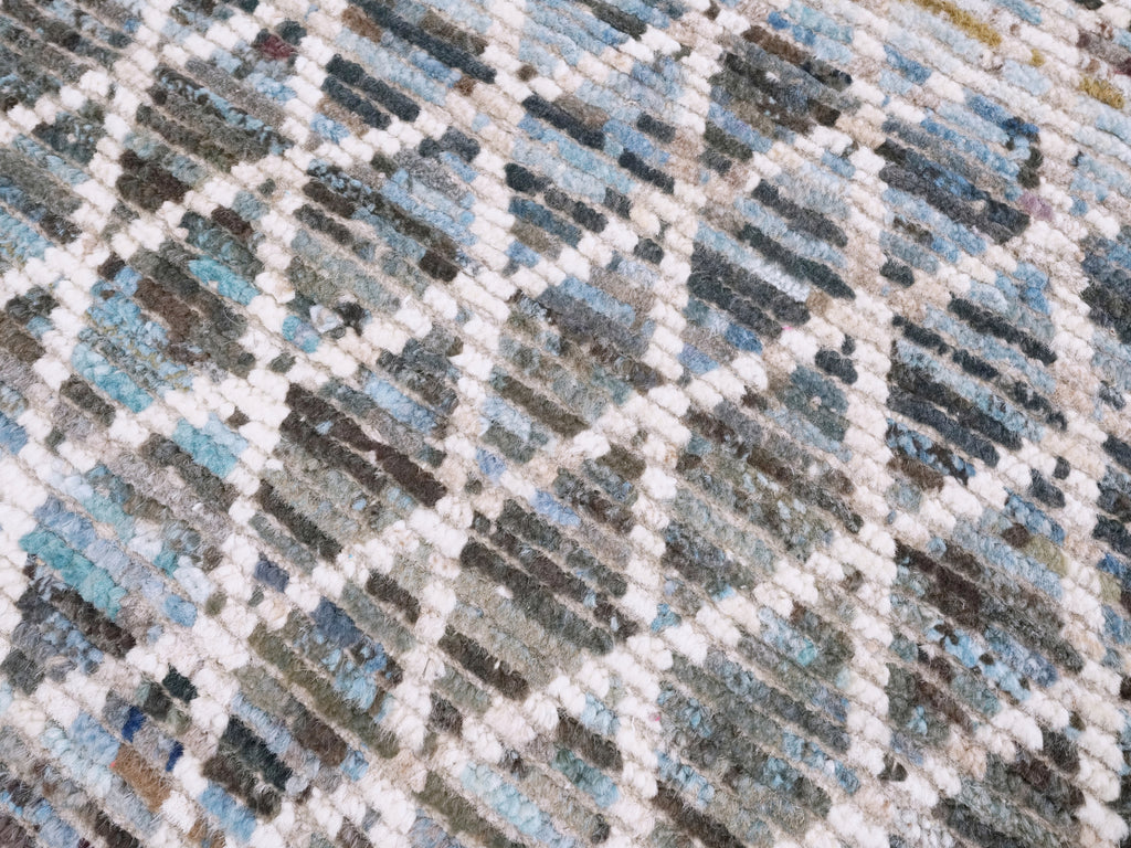 3x4 Ft Moroccan Rug - Hand Knotted Area Rug