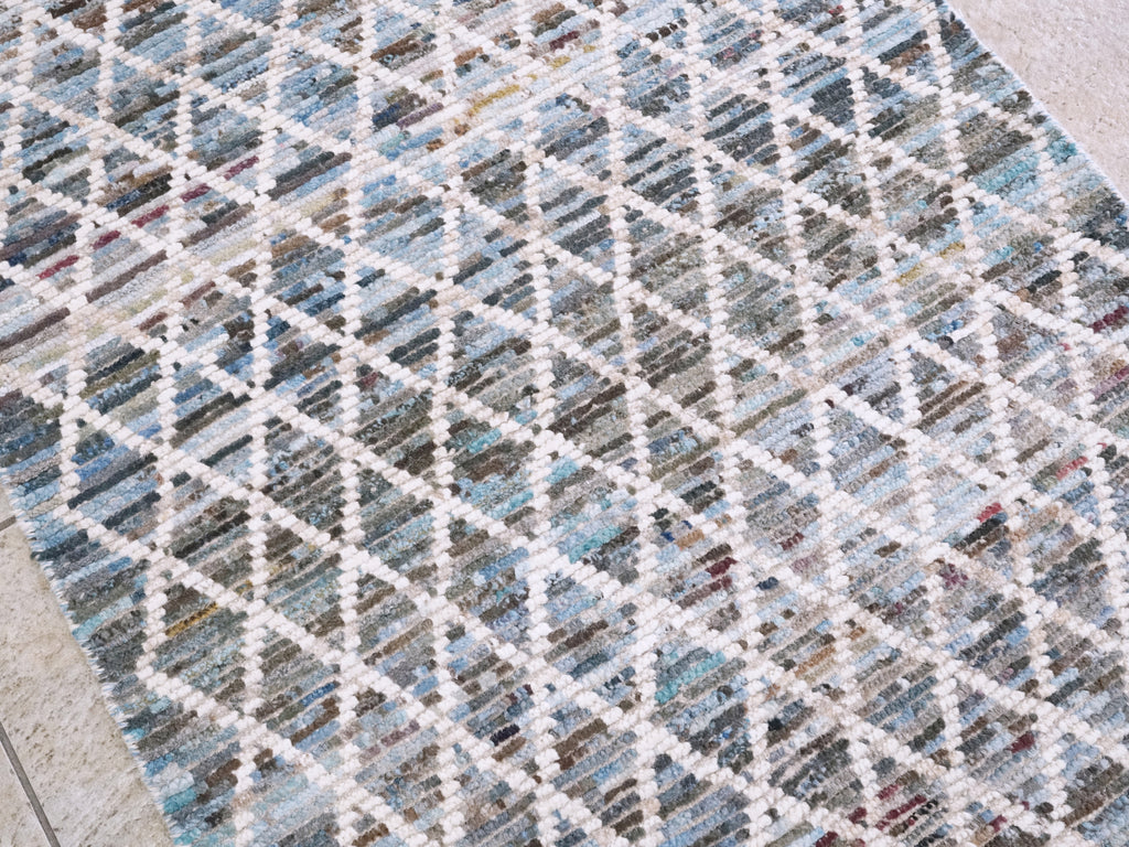 3x4 Ft Moroccan Rug - Hand Knotted Area Rug
