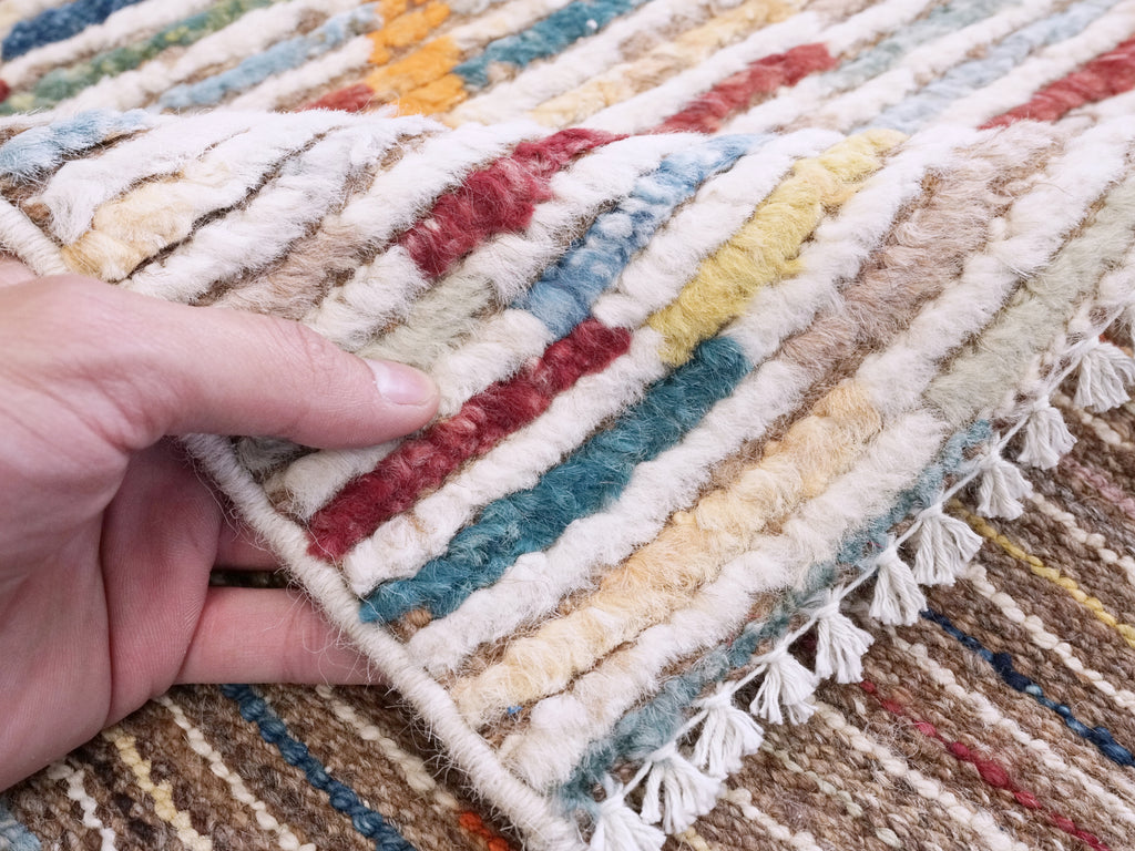 3x5 Ft Moroccan Rug - Hand Knotted Area Rug