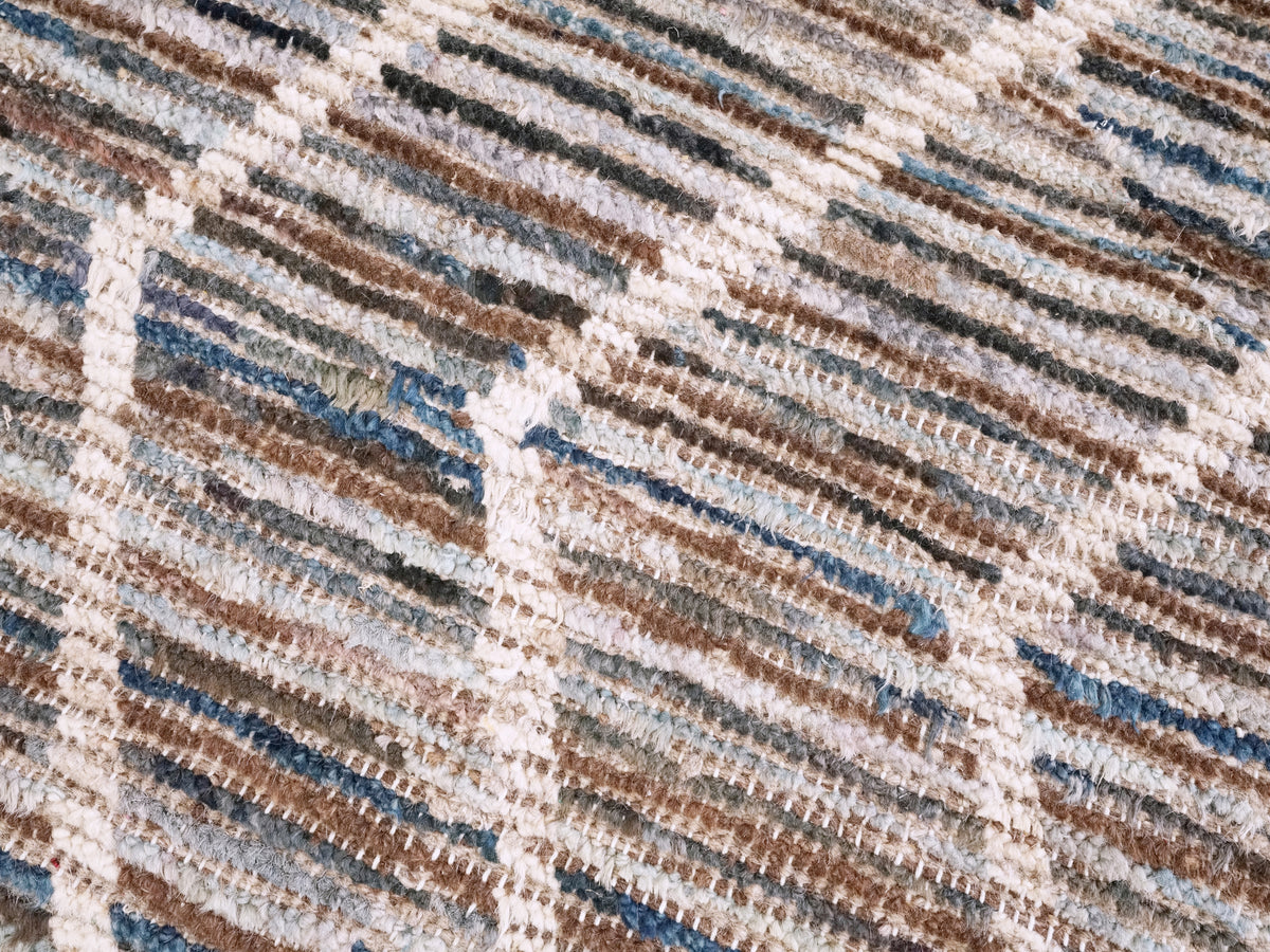 3x5 Ft Moroccan Rug - Hand Knotted Area Rug