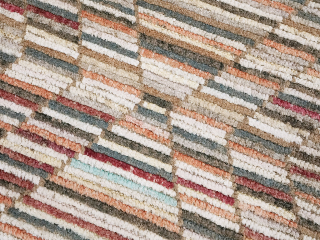3x5 Ft Moroccan Rug - Hand Knotted Area Rug