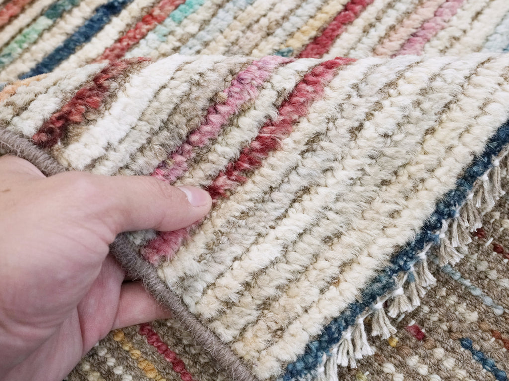 3x5 Ft Moroccan Rug - Hand Knotted Area Rug