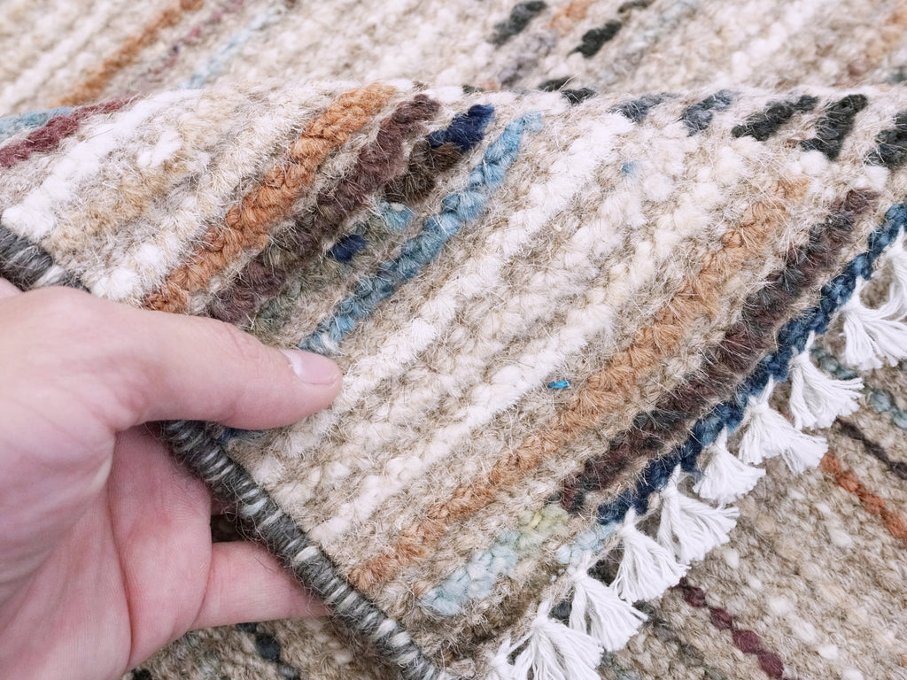 3x4 Ft Moroccan Rug - Hand Knotted Area Rug