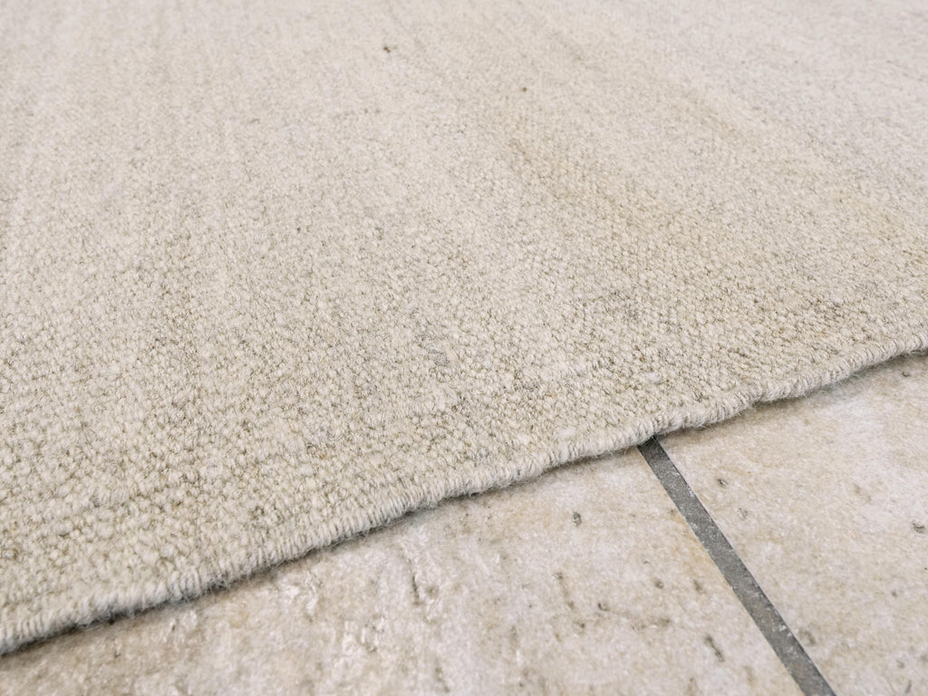 8x10 Ft Beige Kilim - Handwoven Afghan Area Rug