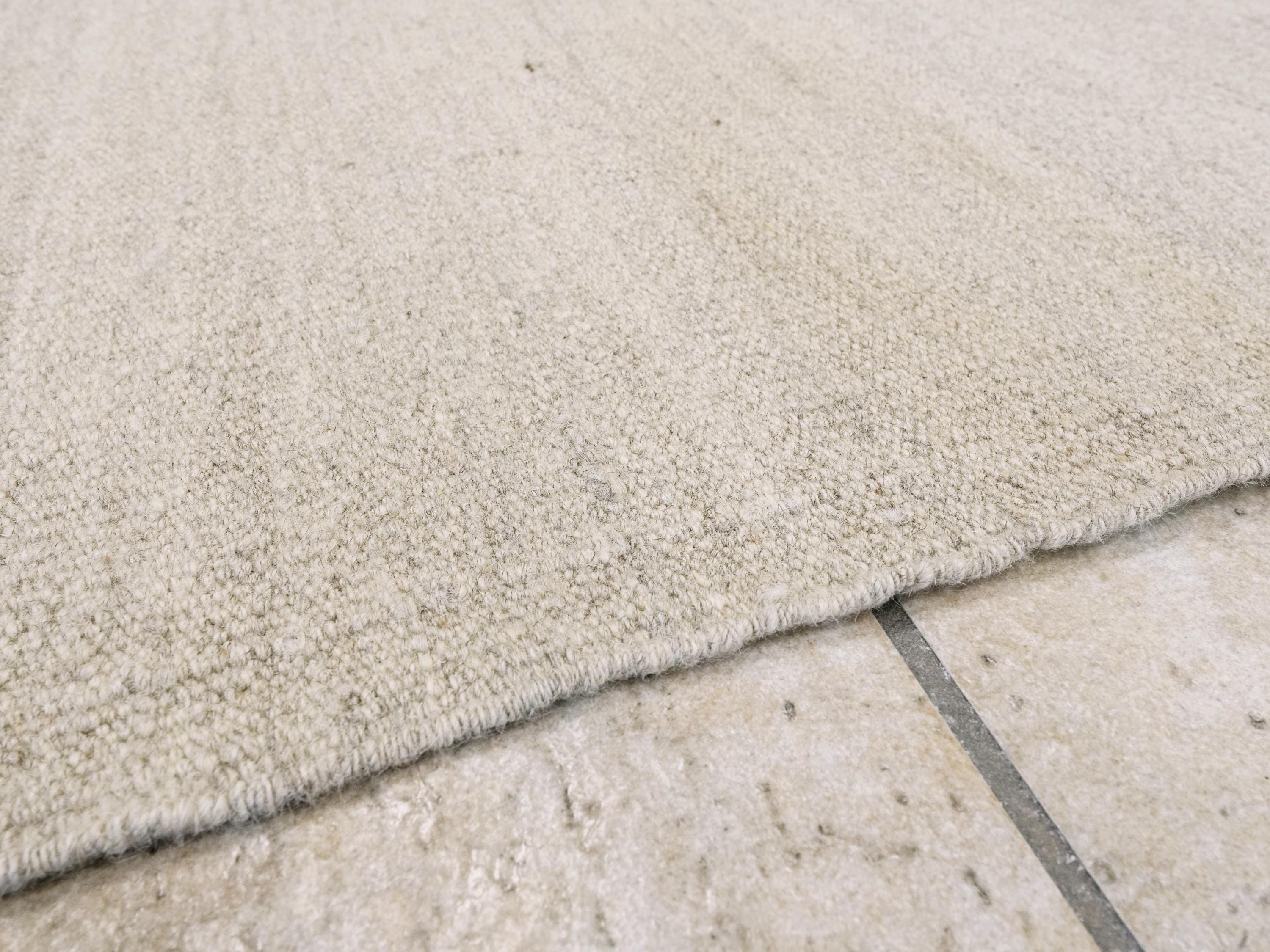 8x10 Ft Beige Kilim - Handwoven Afghan Area Rug