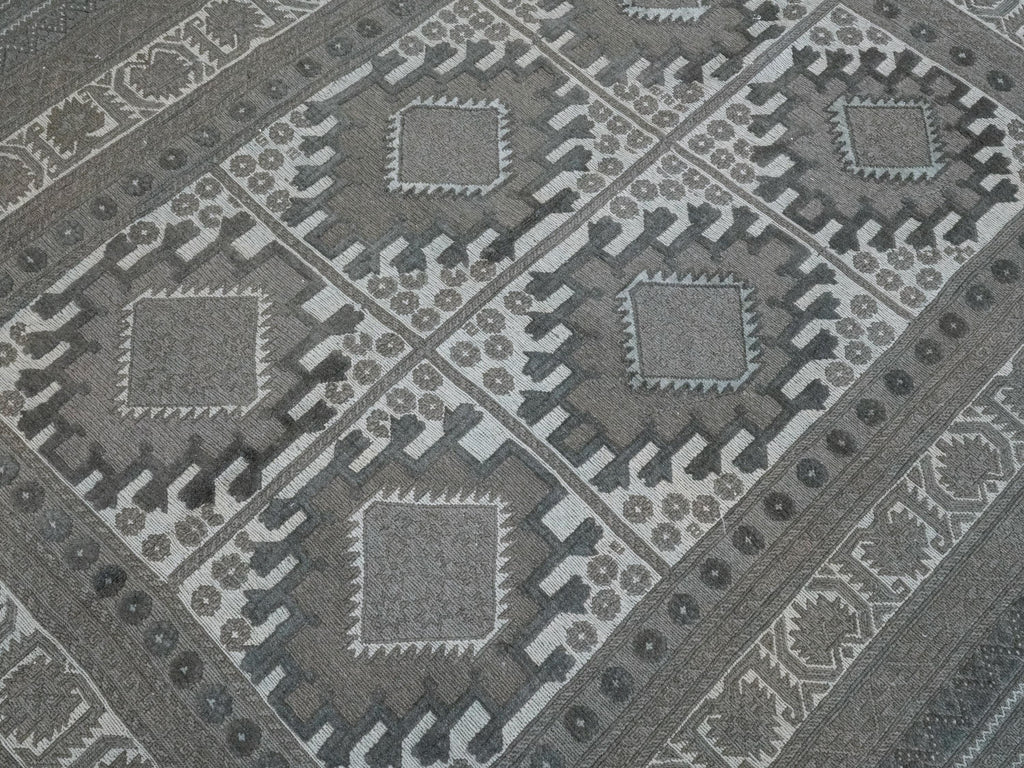 6x8 FT Vintage Tribal Kilim Rug - Hand Knotted Wool Area Rug