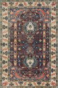 3x5 Ft Hand Knotted Serapi Rug - Traditional Area Rug