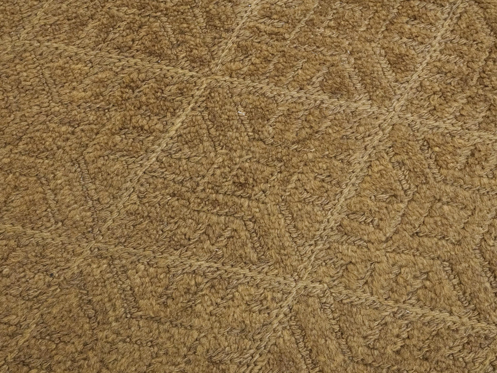 5x6 Ft Vintage Tribal Kilim Rug - Hand-Knotted Wool - Bronze Detail