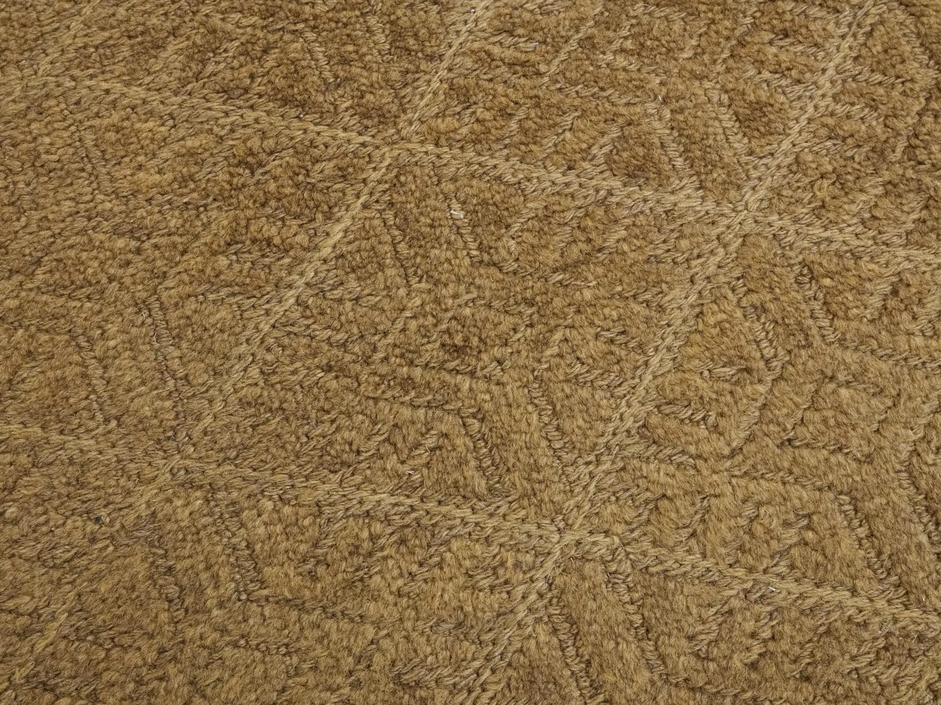 5x6 Ft Vintage Tribal Kilim Rug - Hand-Knotted Wool - Bronze Detail