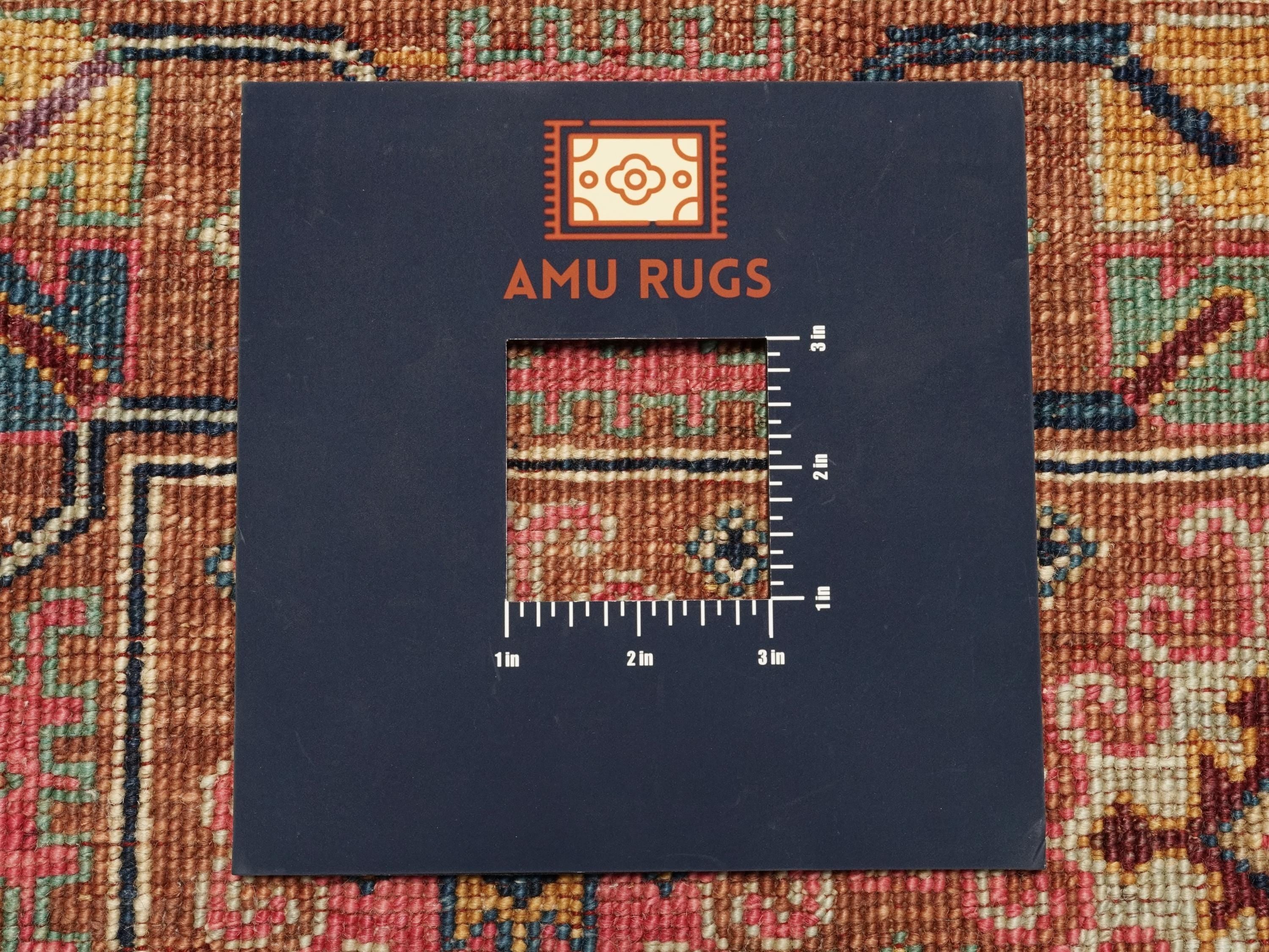 3x5 Ft Brown Heriz Rug - Afghan Handmade Area Rug