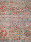 3x5 Ft Gray Khorjan Rug - Oriental Wool Area Rug