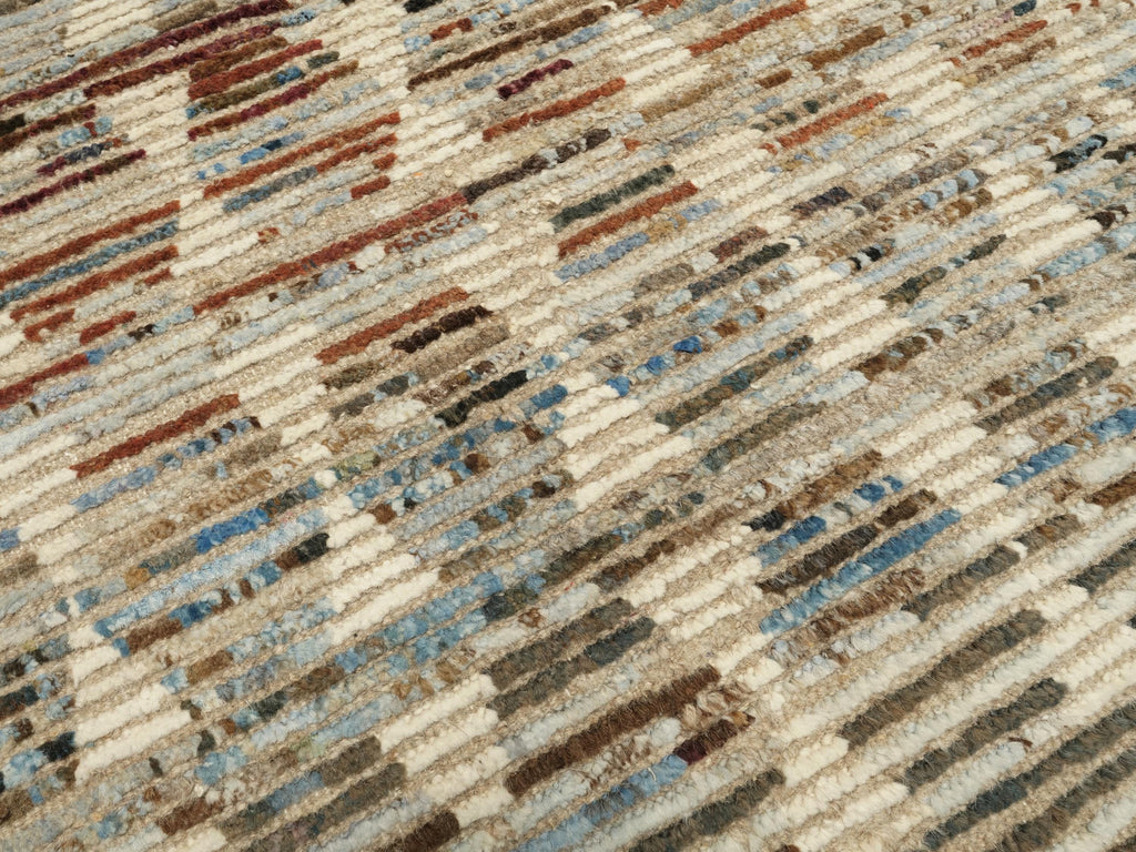 15 Ft Coral Moroccan Runner Rug - Handmade Afghan Hallway Rug