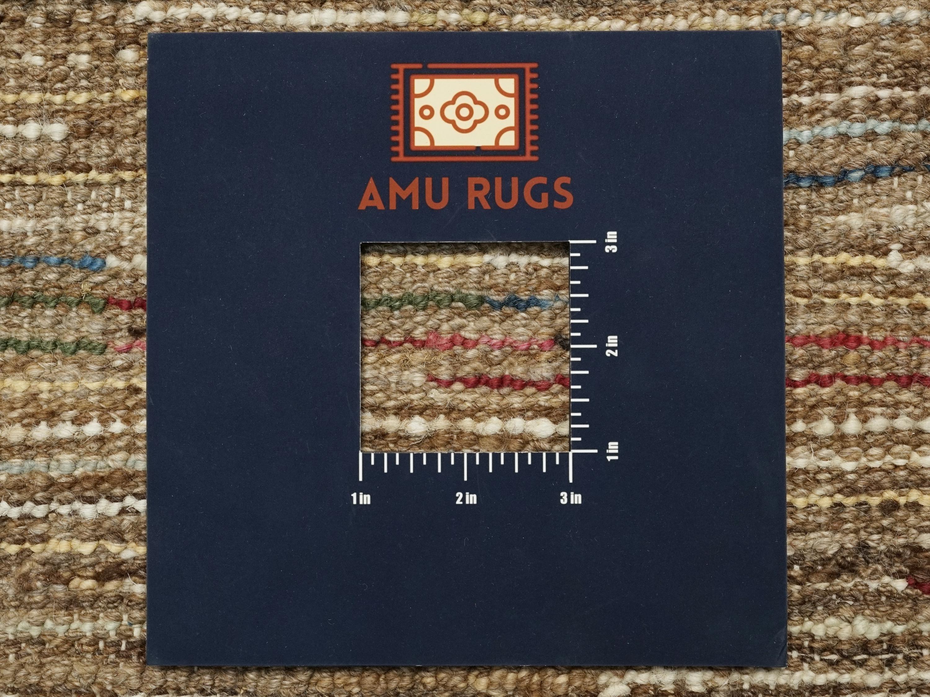 10 Ft Colorful Moroccan Runner Rug - Handmade Wool Runner