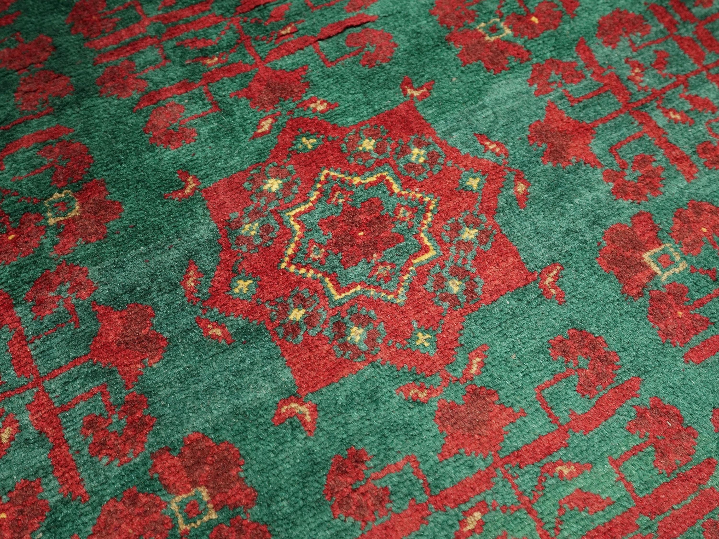 5x6 Ft Ersari Rug - Hand Knotted Oriental Rug - Turkmen Design