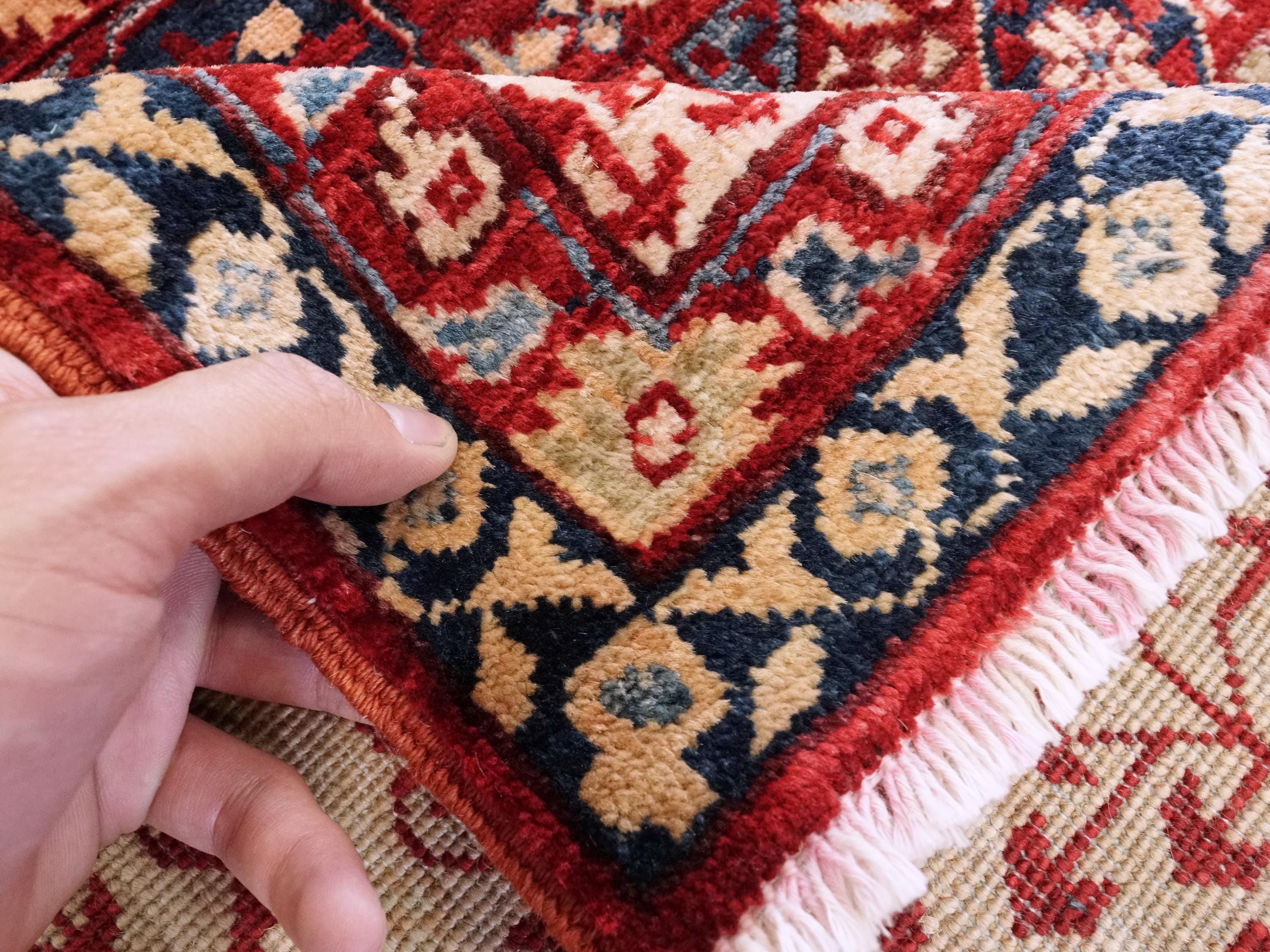 9x12 Ft Red Mamluk Rug - Hand Knotted Area Rug