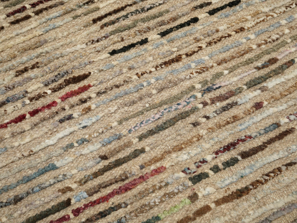 10 Ft Afghan Runner Rug - Handmade Wool Hallway Rug