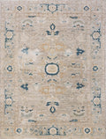 5x7 Ft Light Brown Serapi Rug - Hand Knotted Oriental Rug - Persian Style