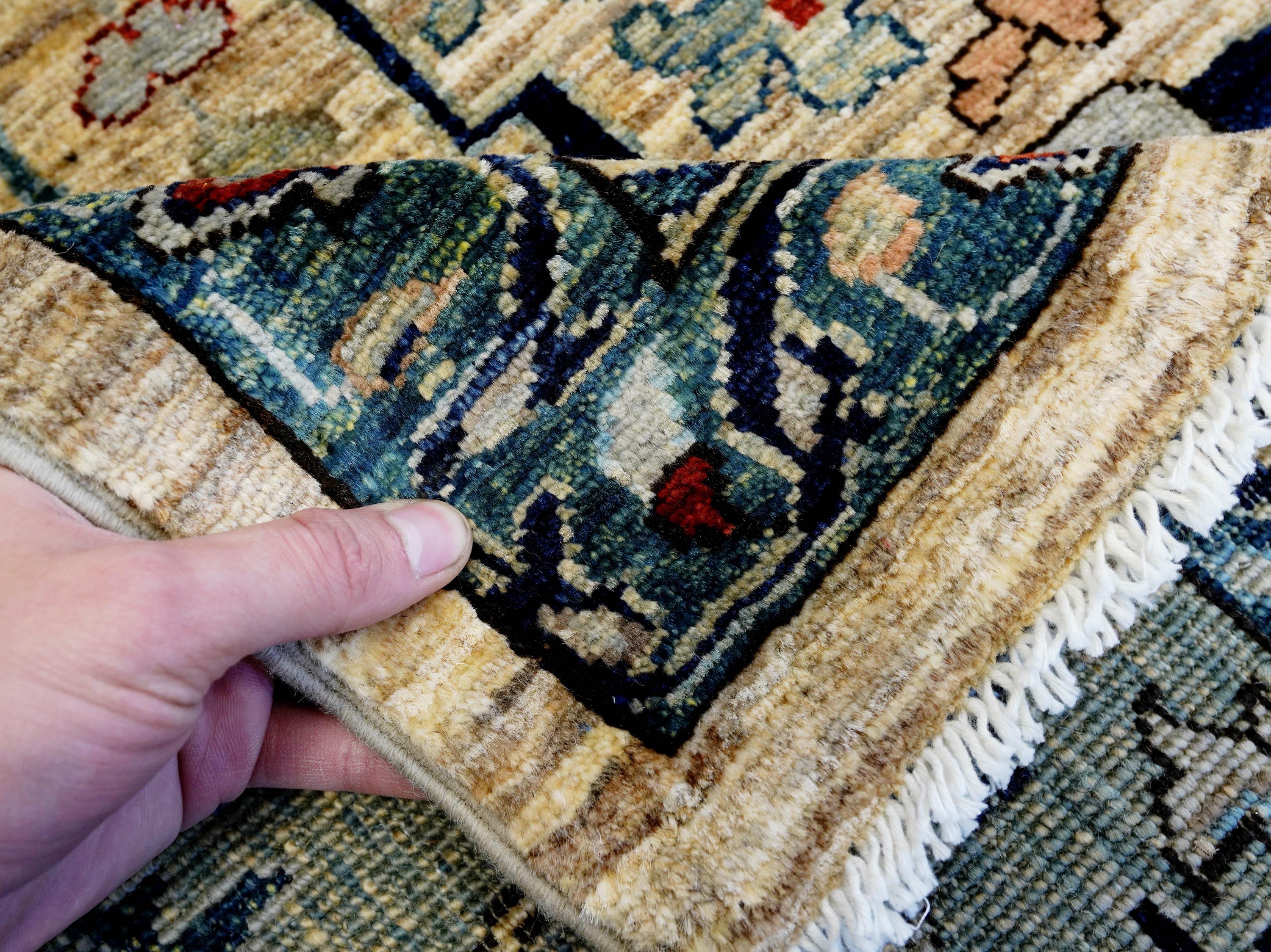 6x8 Ft Light Brown Bidjar Rug - Hand Knotted Oriental Area Rug