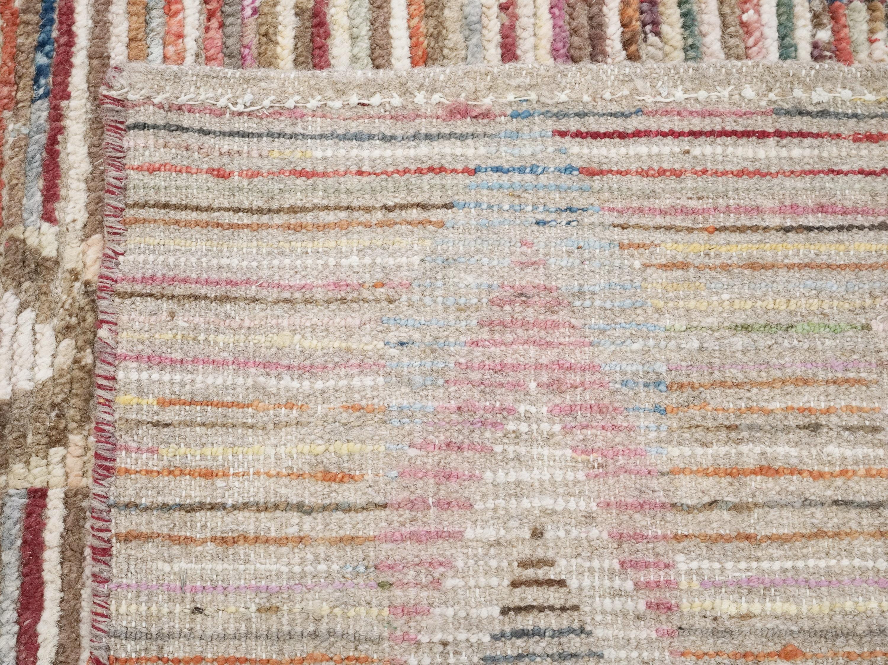 10x13 Ft Large Colorful Moroccan Rug - Afghan Wool Rug