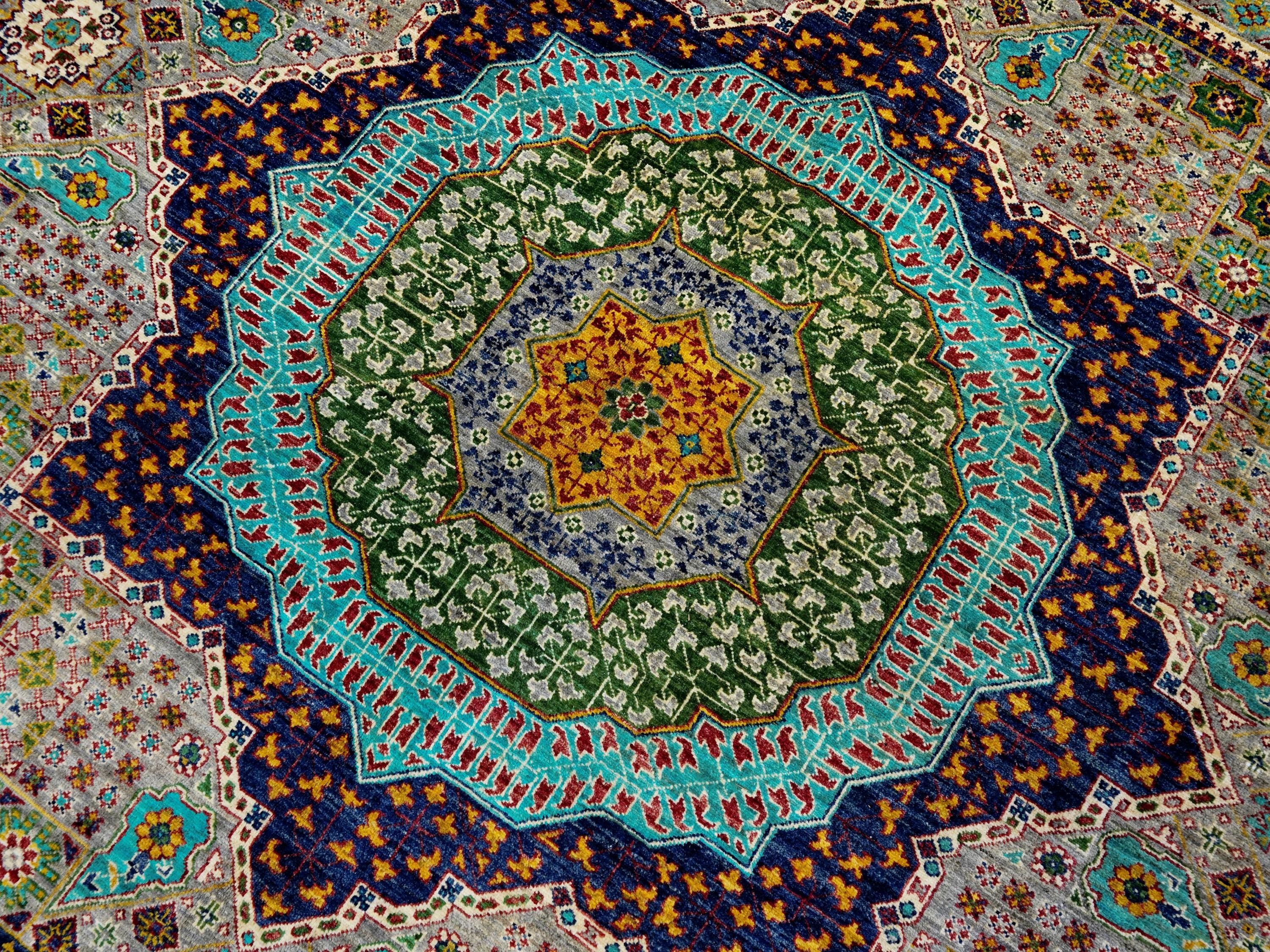 9x12 Ft Mamluk Rug - Afghan Oriental Area Rug