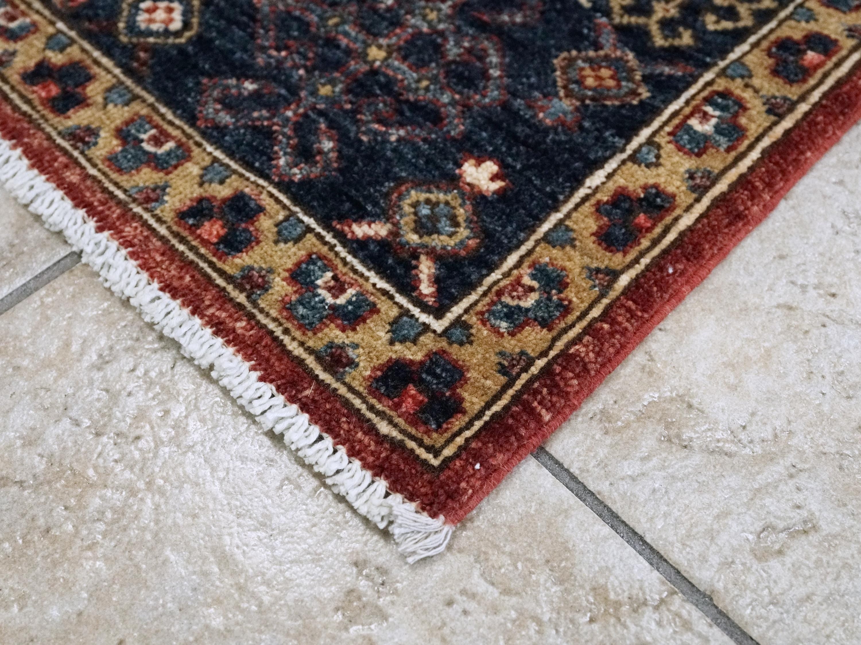 6x9 Ft Red Bidjar Rug - Hand Knotted Afghan Oriental Rug