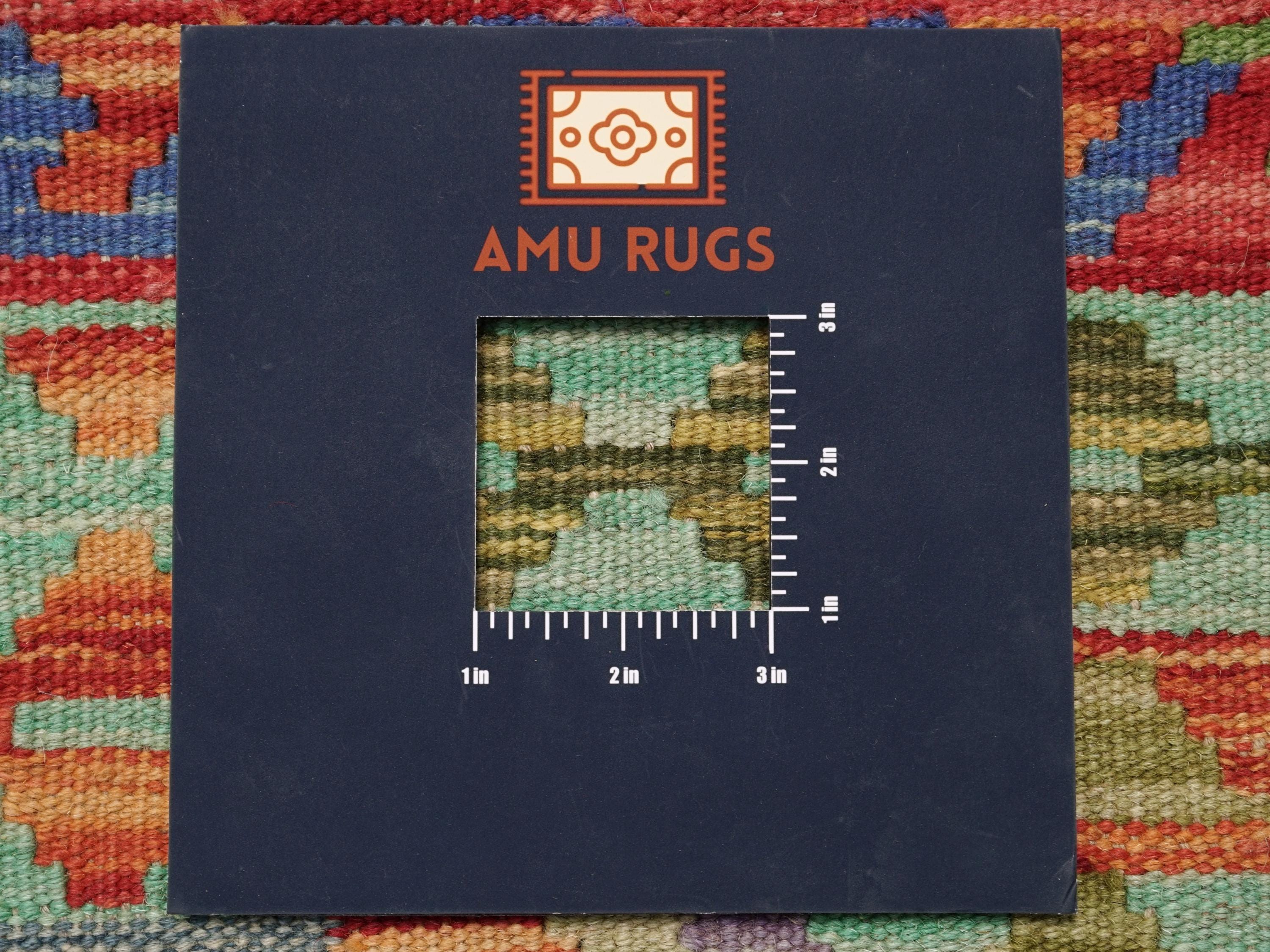 7x10 Ft Maimana Kilim Rug - Flat Weave Tribal Rug