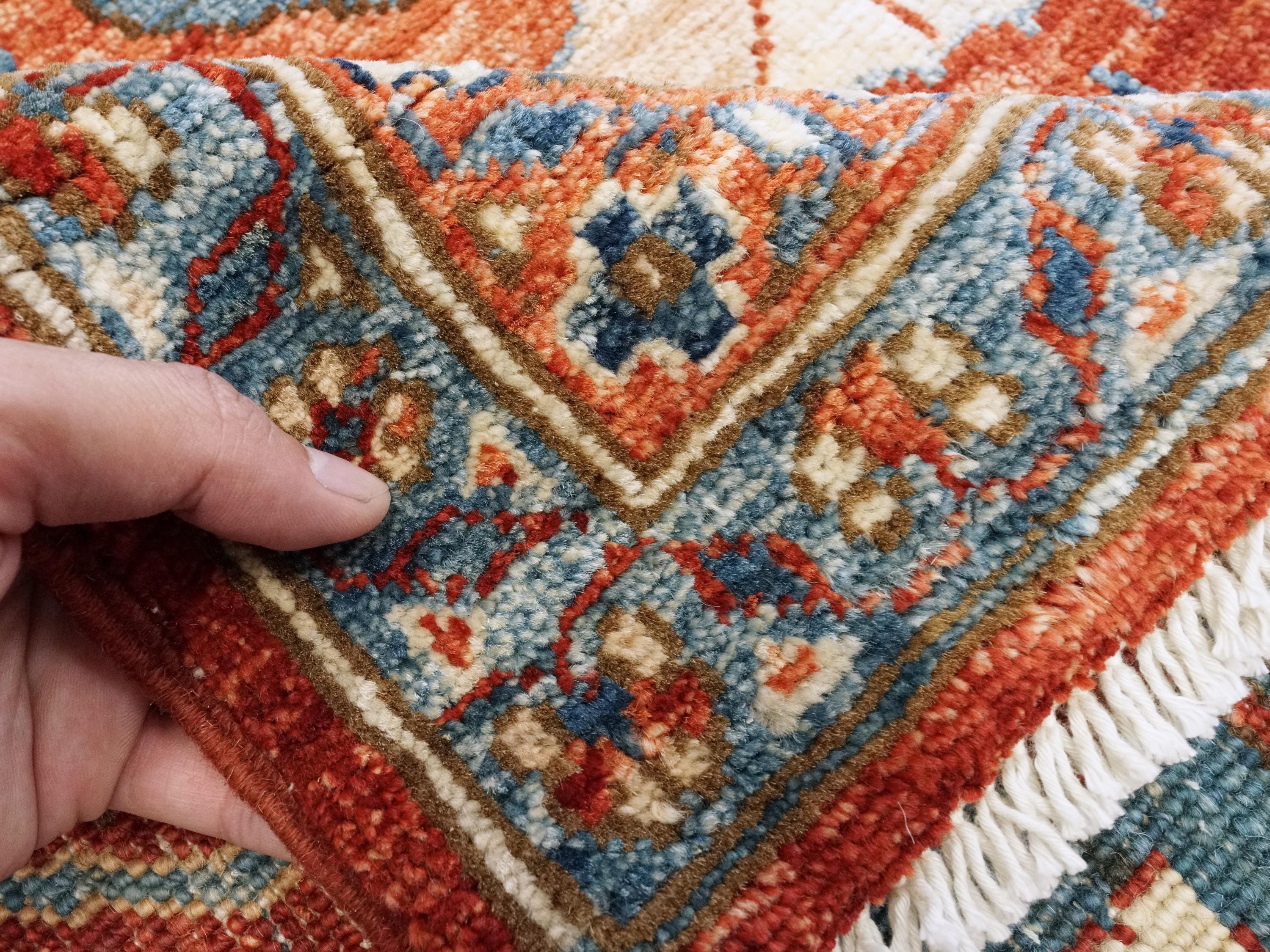 9x12 Ft Red Serapi Rug - Hand Knotted Afghan Oriental Rug