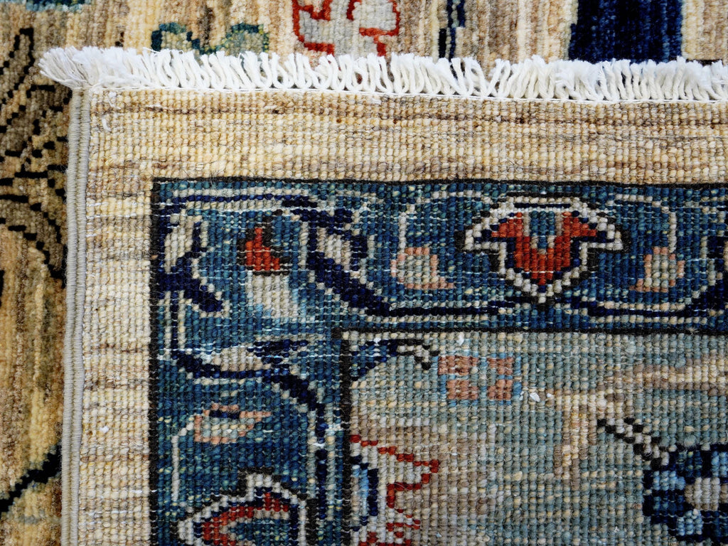 6x8 Ft Light Brown Bidjar Rug - Hand Knotted Oriental Area Rug