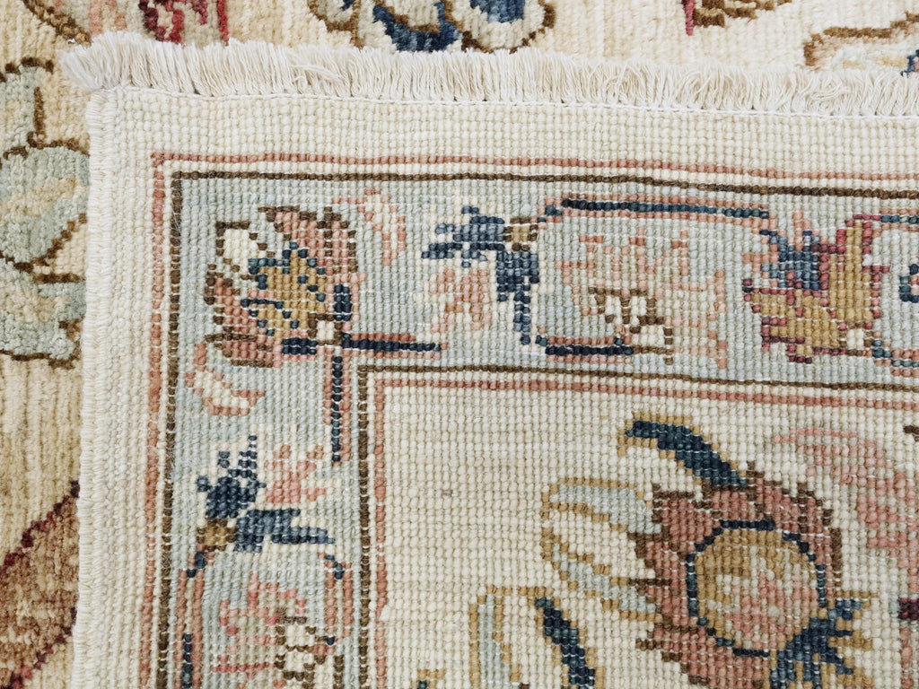 9x12 Ft Beige Serapi Rug - Hand Knotted Area Rug - Persian Design