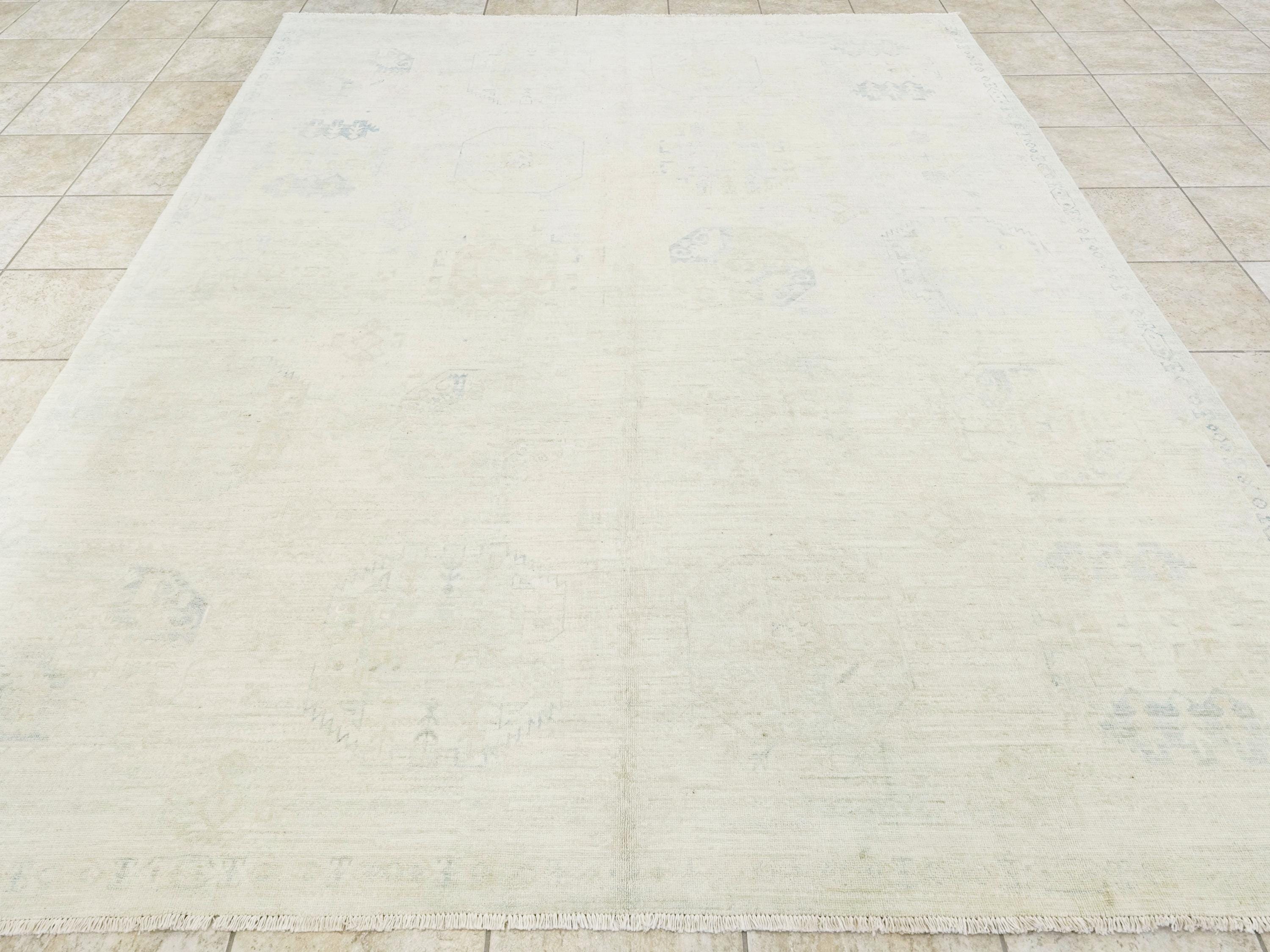 8x10 Ft Ersari Rug - Ghazni Wool - Afghan Hand Knotted Rug