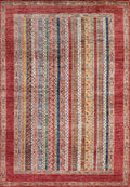 4x6 Red Heriz Rug - Afghan Wool - Handmade Oriental Area Rug