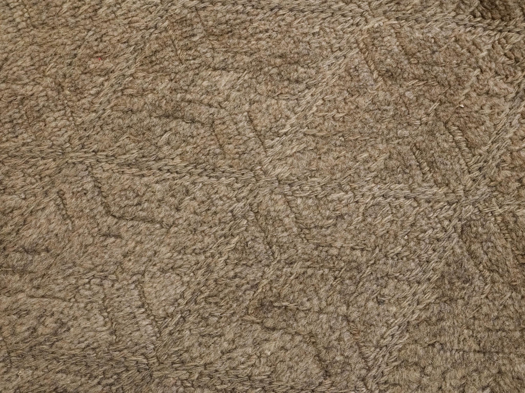 5x6 Ft Vintage Brown Tribal Kilim Rug - Hand Knotted Wool Area Rug