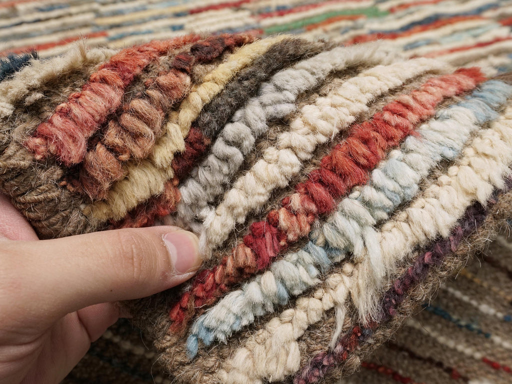 5x8 Ft Colorful Moroccan Rug - Wool Area Rug